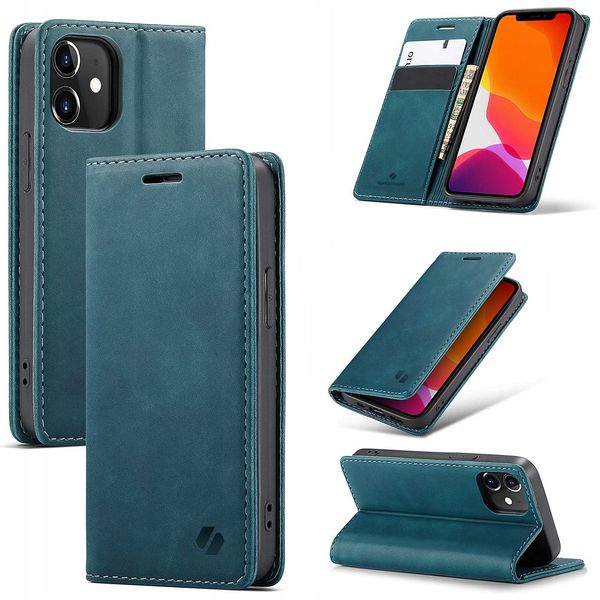 Spacecase Wallet Iphone 12/12 Pro Blue zdjęcie 11