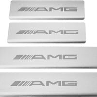 Listwa progowa MERCEDES GLC X253 AMG Stal nierdzewna 304 mat 4szt