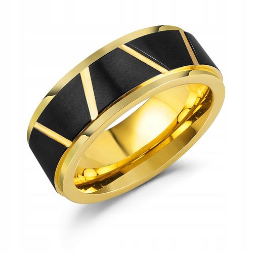 OBRĄCZKA PIERŚCIEŃ z Wolframu WOLFRING EU19 US09 na Arena.pl