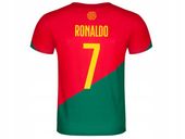 Koszulka piłkarska RONALDO 7 Portugalia rozmiar 134