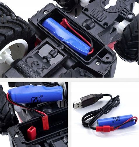 TRAKTOR ZDALNIE STEROWANY DLA DZIECI CIĄGNIK RC Z ZGRABIARKĄ + AKUMULATOR na Arena.pl