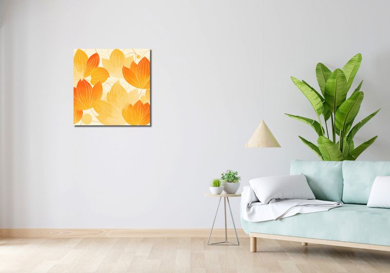 Obraz 60x60cm Jesienna Wizualizacja zdjęcie 2
