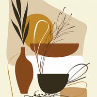 Plakat 90x90cm Prostota Wypoczynku