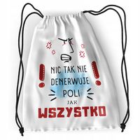 Plecak Dla Poli Sportowy Szkolny Worek Torba Z Nadrukiem Ze Zdjęciem