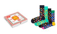 SKARPETY SKARPETKI HAPPY SOCKS JUNK FOOD PIZZA BOX 4 PARY 41-46