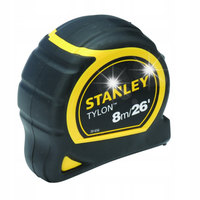 STANLEY MIARA ZWIJANA 8M 25mm Tylon MIARKA METRYCZNO-CALOWA 1-30-656