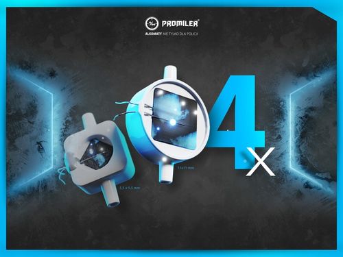 Alkomat PROMILER iSober 30 Kalibracja w dniu wysyłki + KAMIZELKA na Arena.pl