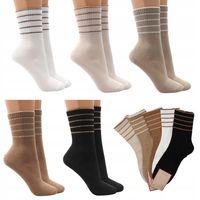 5x Skarpetki damskie BAWEŁNIANE WYGODNE SKARPETY Jakość 35-38
