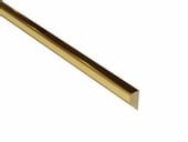 Listwa ze stali nierdzewnej U-kształtna 0,6x1,0x270 cm UG10 gold