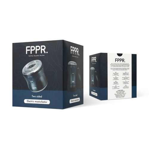 fppr. - 2 sided vibrating masturbator blue na Arena.pl
