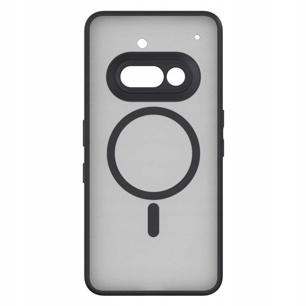 Spacecase Hybrid Mag Nothing Phone 3A Black zdjęcie 9