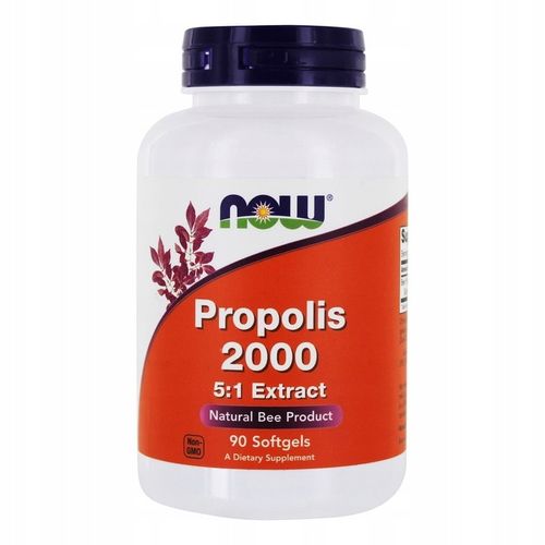 NOW Foods Propolis 2000 KIT PSZCZELI ANTYOKSYDANT ODPORNOŚĆ 100kap na Arena.pl