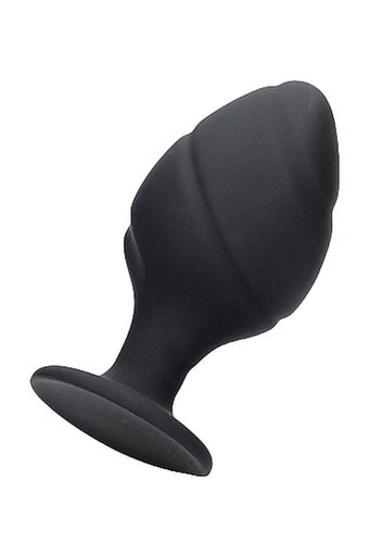 Swirled Butt Plug Set - Black na Arena.pl