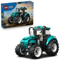 ZESTAW LEGO 60498 City Traktor Turkusowy Figurka Rolnik WIEŚ Klocki Prezent