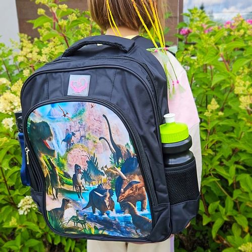 PLECAK DO PRZEDSZKOLA Z DINOZAURAMI JURA DLA CHŁOPCA WYCIECZKOWY PLECACZEK na Arena.pl