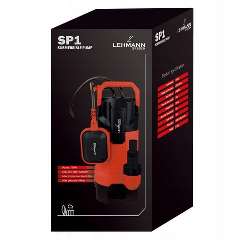 POMPA DO WODY BRUDNEJ CZYSTEJ SZAMBA ŚCIEKÓW PETA 20000l/h 750W na Arena.pl