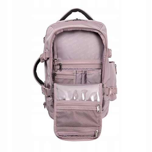 Plecak Do Samolotu PUCCINI Podróżny Do RyanAir Różowy Easy Pack na Arena.pl