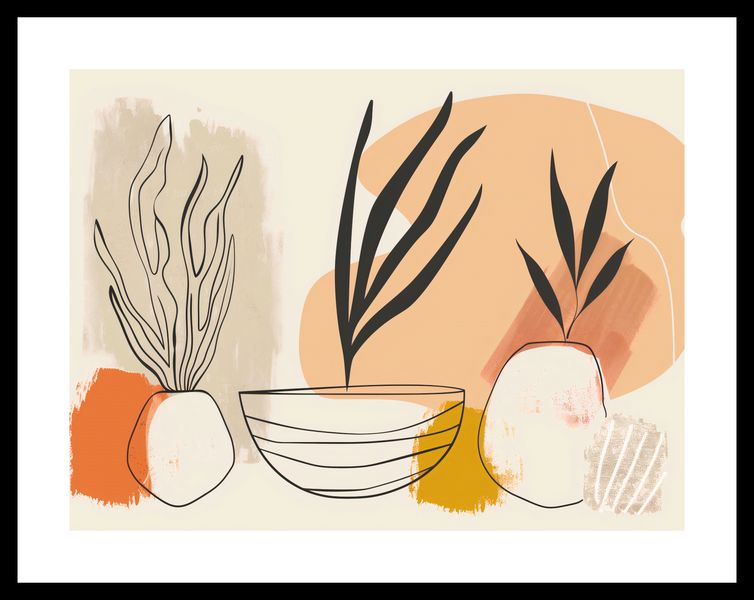 Plakat 40x30cm Szkice Botaniczne zdjęcie 3
