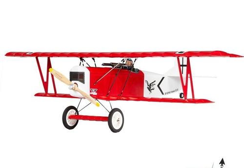 Fokker D.VII ARF czerwony na Arena.pl