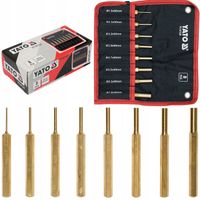 YATO WYBIJAKI MOSIĘŻNE RÓWNOLEGŁE ZESTAW WYBIJAKÓW 8 SZT.