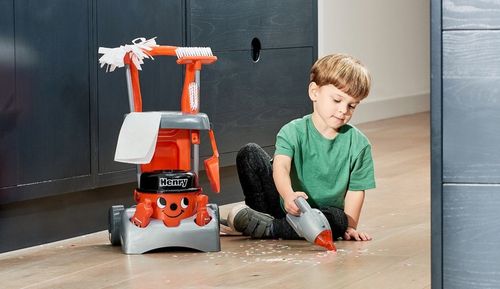 WÓZEK DO SPRZĄTANIA DUŻY ZESTAW ODKURZACZ HENRY MOP WIADRO CASDON 52 CM na Arena.pl