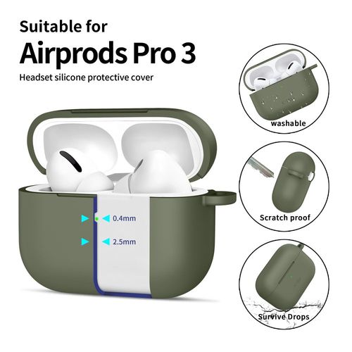 tech-protect silicone hook apple airpods pro 3 olive green na Arena.pl