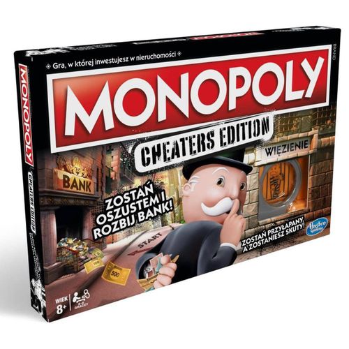 HASBRO Monopoly Cheaters Zostań oszustem E1871 na Arena.pl