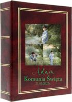 ALBUM NA ZDJĘCIA PREZENT NA KOMUNIĘ Z NADRUKIEM