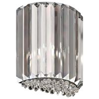 Kinkiet ścienny PRINCE W0360-01A-B5AC kryształowy przezroczysty
