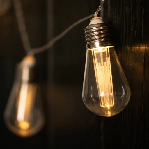 Girlanda SOLARNA OGRODOWA 20x LED ŻARÓWKI XXL zdjęcie 16