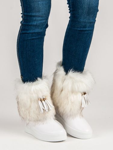 BIAŁE ŚNIEGOWCE Rozmiar - 40 na Arena.pl