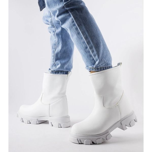 Białe wsuwane workery Wuori r.40 zdjęcie 3