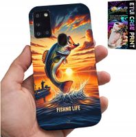 ETUI DO SAMSUNG GALAXY A21s - WĘDKARSTWO RYBOŁÓWSTWO WĘDKA CASE +SZKŁO