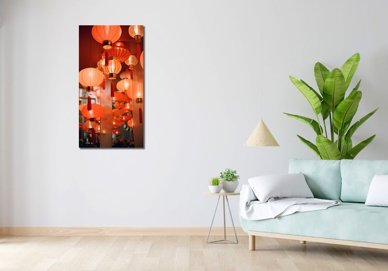 Obraz 50x100cm Festiwal Latarni zdjęcie 2