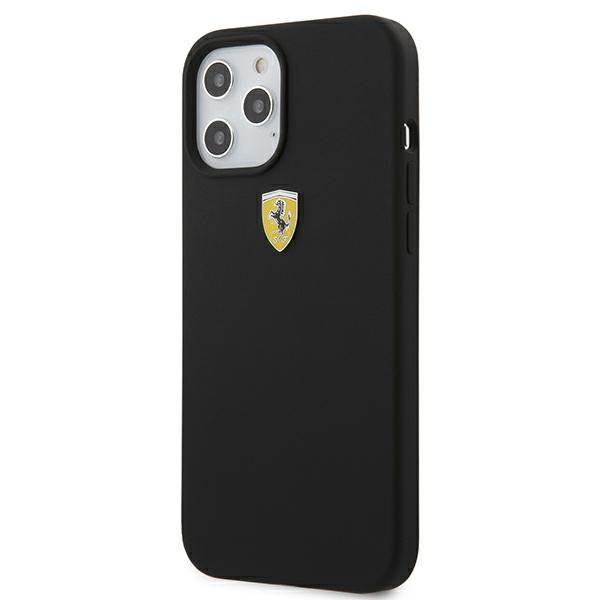 Etui Ferrari do iPhone 12 Pro Max, Czarny zdjęcie 2