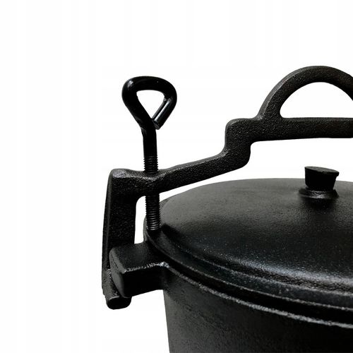 Kociołek myśliwski żeliwny Emaliowany 11L garnek ognisko grill na Arena.pl