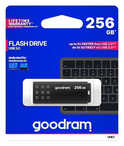 Pendrive Goodram USB 3.2 256GB czarny na Arena.pl