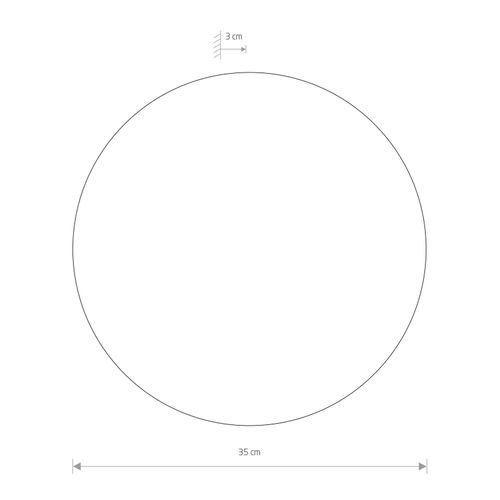 Lampa ścienna Ring 10353 Nowodvorski LED 13W 3000K circle brązowa na Arena.pl