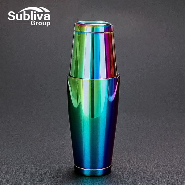 Profesjonalny Shaker Do Koktajli - Stal Nierdzewna Czarny zdjęcie 7