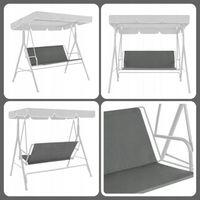 Huśtawka ogrodowa wolnostojąca MEMFLOW 114 x 93cm