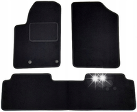 Dywaniki Welurowe Zestaw Komplet do Citroen Berlingo 1 Lifting 2005-2008