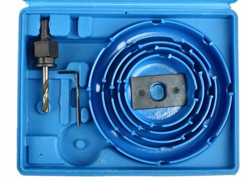 Otwornice widiowe GEKO 64-127 mm do drewna, płyt gipsowych i MDF 5 el. na Arena.pl