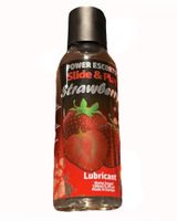 Żel-Power Escorts Strawberry Lubricant 100Ml Slide&Play