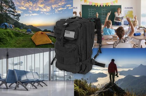 Plecak Taktyczny Wojskowy Militarny Survival Duży Pojemny do Szkoły 38l na Arena.pl