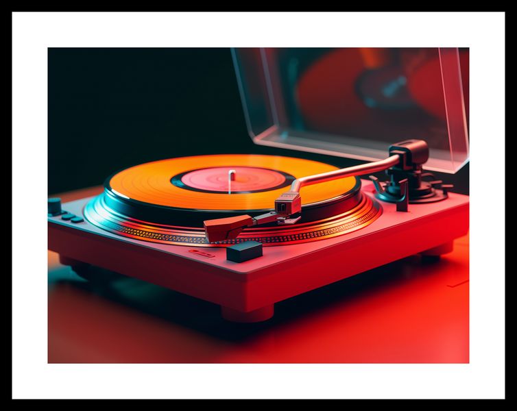 Plakat 40x30cm Retro Granie zdjęcie 3