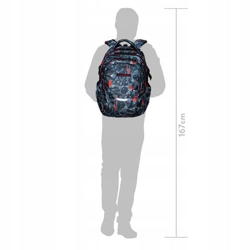 Plecak 2-komorowy Coolpack jerry gradient blue na Arena.pl