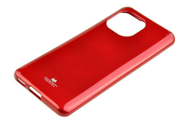 Etui Mercury Goospery Jelly Case do Xiaomi Mi 11 czerwony zdjęcie 1