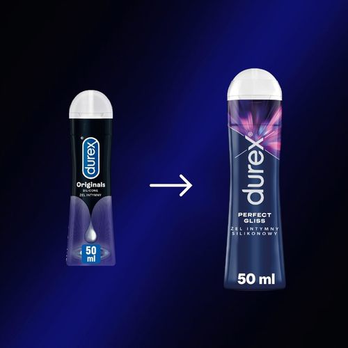 Żel intymny Nawilżający DUREX Play Perfect Gliss 50 ml Na Bazie Silikonu na Arena.pl