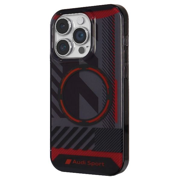 Etui Audi do iPhone 14 Pro, Czarny, MagSafe zdjęcie 2