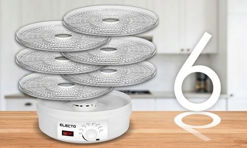 SUSZARKA DO GRZYBÓW OWOCÓW WARZYW ZIÓŁ SPOŻYWCZA MOCNA 500W DUŻA XXL 6 na Arena.pl